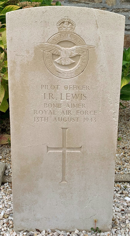 P/O Ivor Rees Lewwis<br/><br /><br />died August 13th, 1943